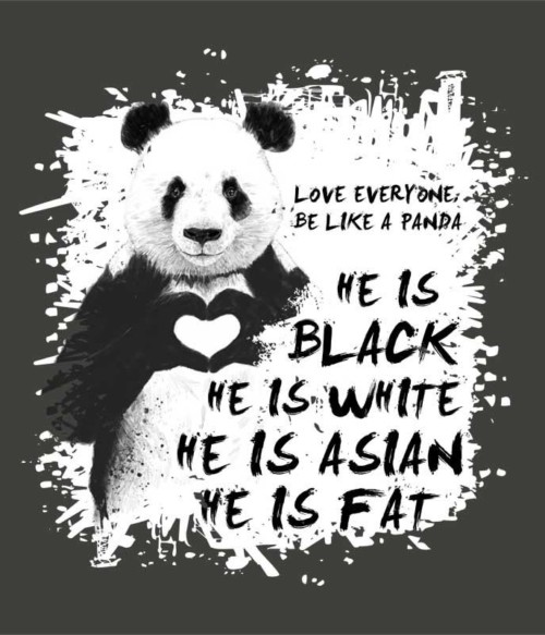 Be like a Panda Póló - Ha Panda rajongó ezeket a pólókat tuti imádni fogod!