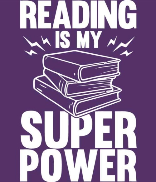 Reading is my super power Póló - Ha Reading rajongó ezeket a pólókat tuti imádni fogod!