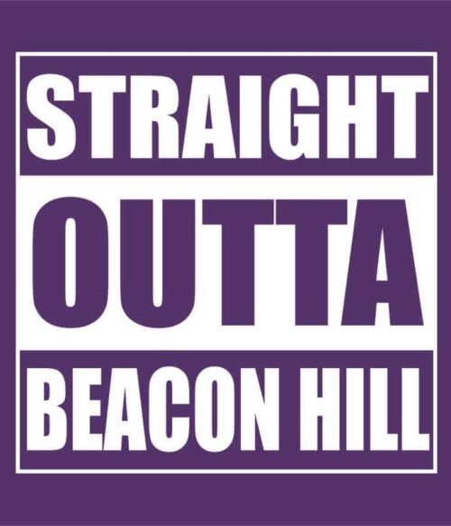 Straight Outta Beacon Hill Póló - Ha Teen Wolf rajongó ezeket a pólókat tuti imádni fogod!