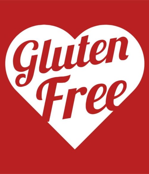 Gluten free heart Póló - Ha Gluten Free rajongó ezeket a pólókat tuti imádni fogod!