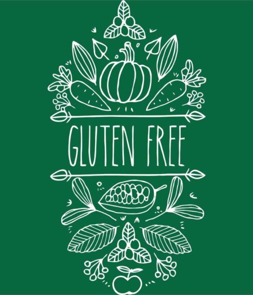 Gluten free veggie Póló - Ha Gluten Free rajongó ezeket a pólókat tuti imádni fogod!