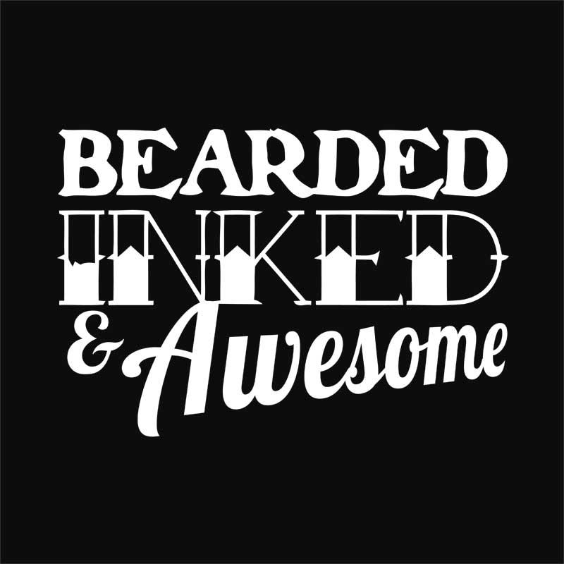 Bearded inked awesome