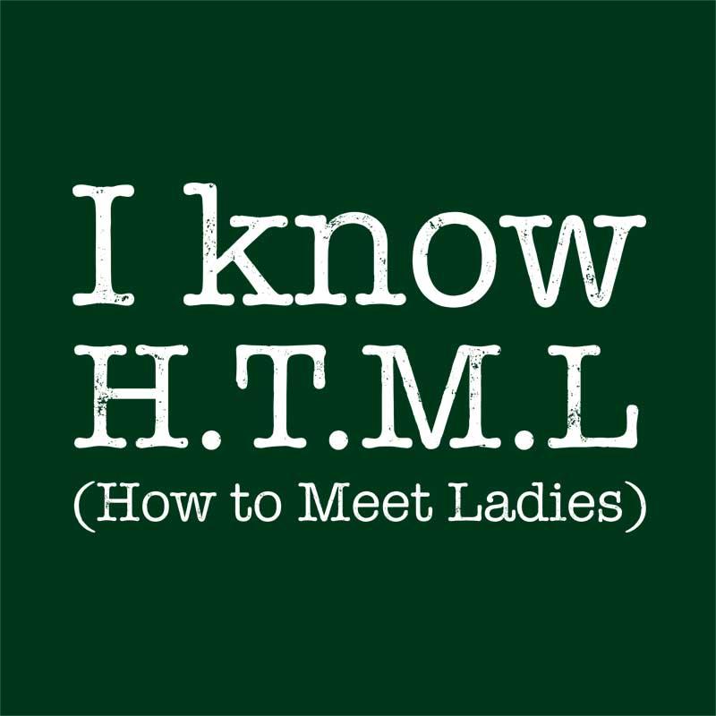 I know HTML