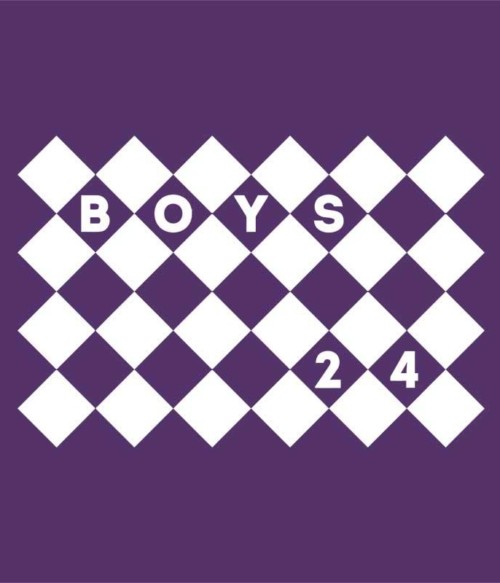 Boys24 Pattern Póló - Ha K-Pop rajongó ezeket a pólókat tuti imádni fogod!