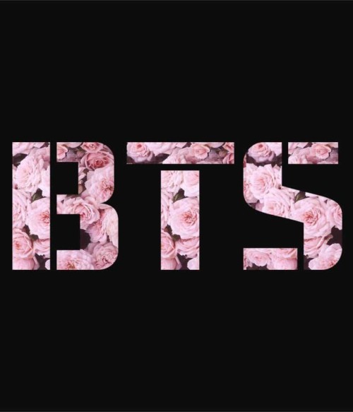 BTS Flower Logo Póló - Ha K-Pop rajongó ezeket a pólókat tuti imádni fogod!