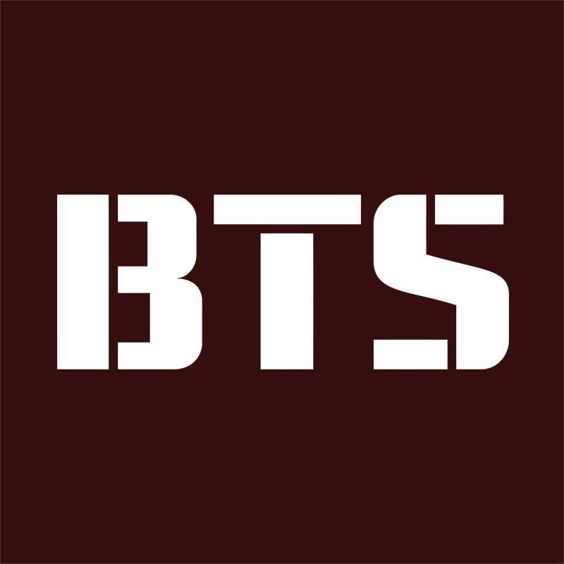 BTS Text Logo