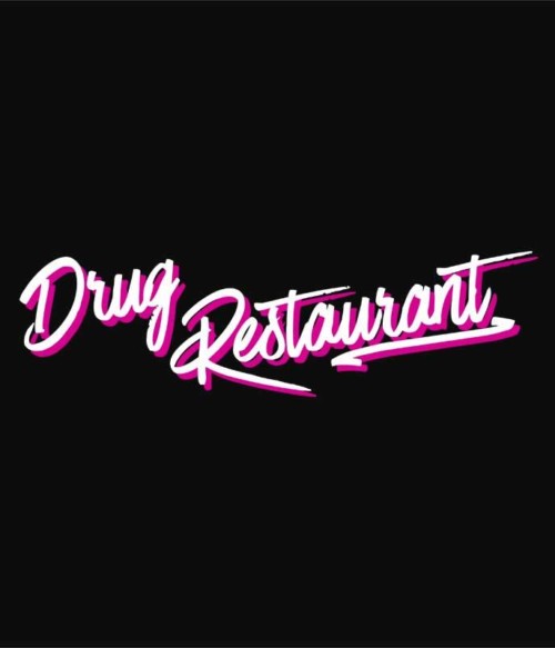 Drug Restaurant Logo Póló - Ha K-Pop rajongó ezeket a pólókat tuti imádni fogod!
