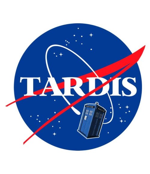 Tardis Nasa logo Póló - Ha Doctor Who rajongó ezeket a pólókat tuti imádni fogod!