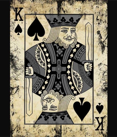 Playing card king Póló - Ha Poker rajongó ezeket a pólókat tuti imádni fogod!