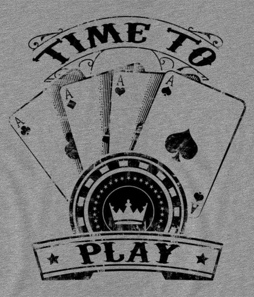 Time to play Póló - Ha Poker rajongó ezeket a pólókat tuti imádni fogod!