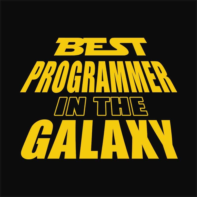 Best programmer in the galaxy