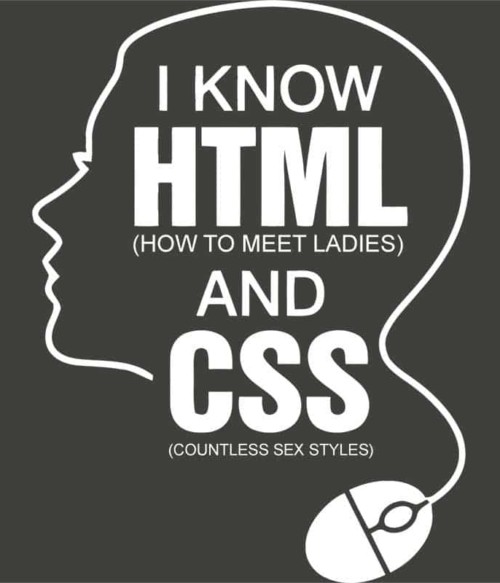I know HTML and CSS Póló - Ha Programming rajongó ezeket a pólókat tuti imádni fogod!