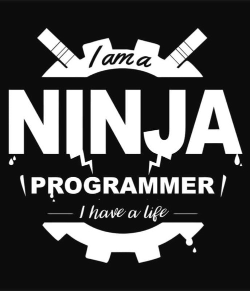 Ninja programmer Póló - Ha Programming rajongó ezeket a pólókat tuti imádni fogod!