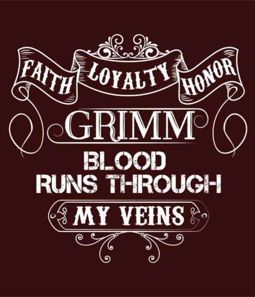 Grimm blood Póló - Ha Grimm rajongó ezeket a pólókat tuti imádni fogod!