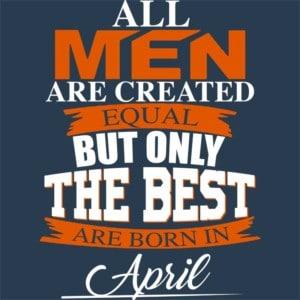 Only The Best Are Born In April - Unisex Farmerkabát