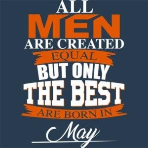 Only The Best Are Born In May - Unisex Farmerkabát