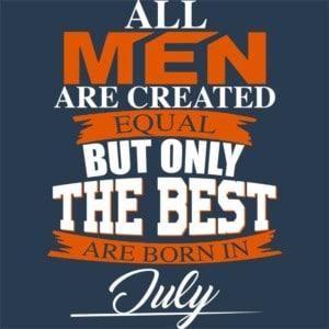 Only The Best Are Born In July - Unisex Farmerkabát