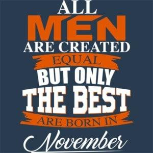 Only The Best Are Born In November - Unisex Farmerkabát