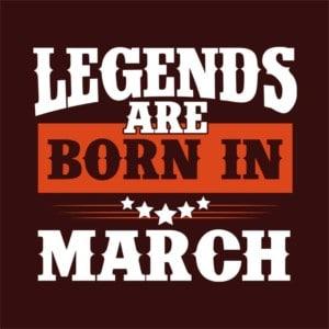 Western Legends are Born in March - Unisex Farmerkabát