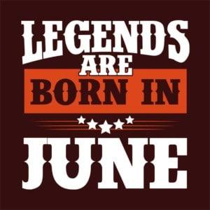 Western Legends are Born in June - Unisex Farmerkabát