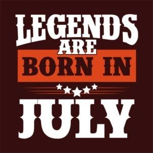 Western Legends are Born in July - Unisex Farmerkabát