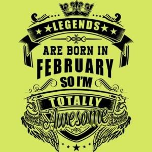 Totally Awesome February - Unisex Farmerkabát