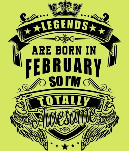 Totally Awesome February Póló - Ha Birthday rajongó ezeket a pólókat tuti imádni fogod!