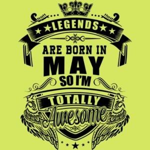 Totally Awesome May - Unisex Farmerkabát