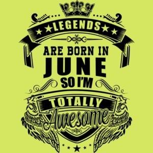 Totally Awesome June - Unisex Farmerkabát