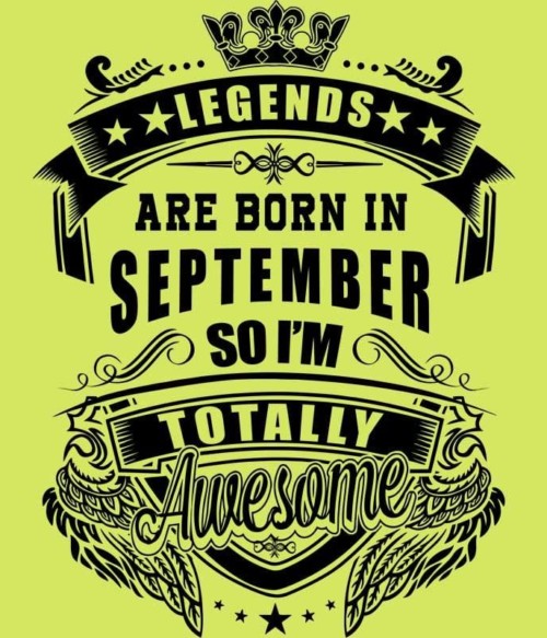 Totally Awesome September Póló - Ha Birthday rajongó ezeket a pólókat tuti imádni fogod!