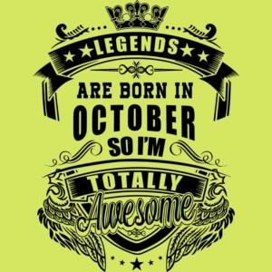 Totally Awesome October - Unisex Farmerkabát