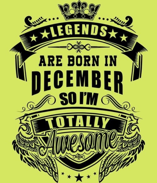 Totally Awesome December Póló - Ha Birthday rajongó ezeket a pólókat tuti imádni fogod!
