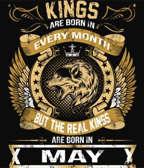 The Real Kings May Póló - Ha Birthday rajongó ezeket a pólókat tuti imádni fogod!