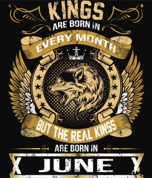 The Real Kings June Póló - Ha Birthday rajongó ezeket a pólókat tuti imádni fogod!