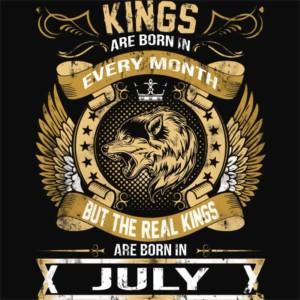 The Real Kings July - Unisex Farmerkabát