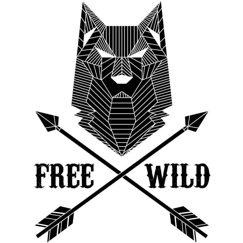 Free wild wolf