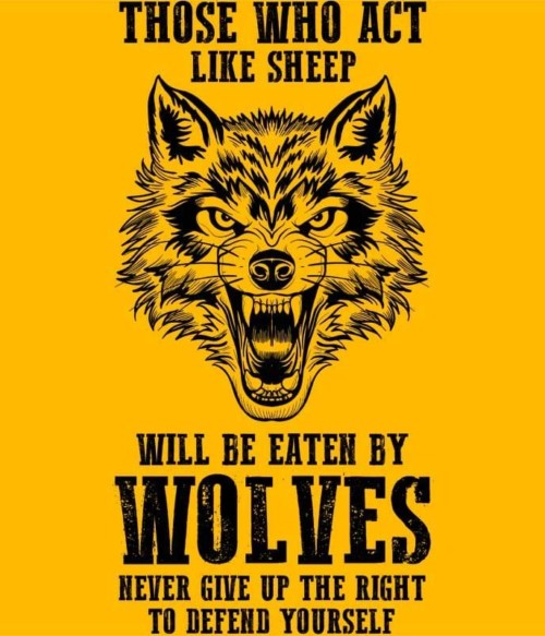 Right of wolves Póló - Ha Wolf rajongó ezeket a pólókat tuti imádni fogod!