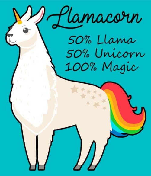 Llamacorn Póló - Ha Llama rajongó ezeket a pólókat tuti imádni fogod!