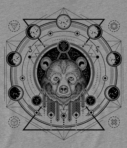 Geometric bear Póló - Ha Bear rajongó ezeket a pólókat tuti imádni fogod!