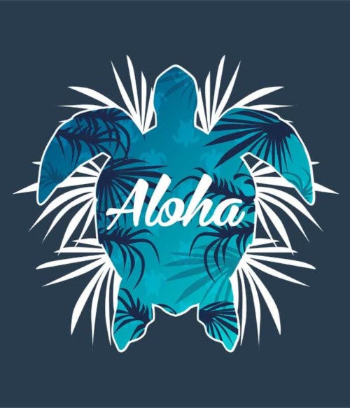 Aloha turtle Póló - Ha Turtle rajongó ezeket a pólókat tuti imádni fogod!