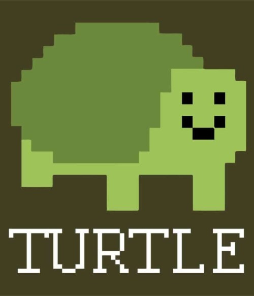Pixel turtle Póló - Ha Turtle rajongó ezeket a pólókat tuti imádni fogod!