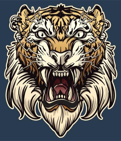 Tiger roar Póló - Ha Tiger rajongó ezeket a pólókat tuti imádni fogod!