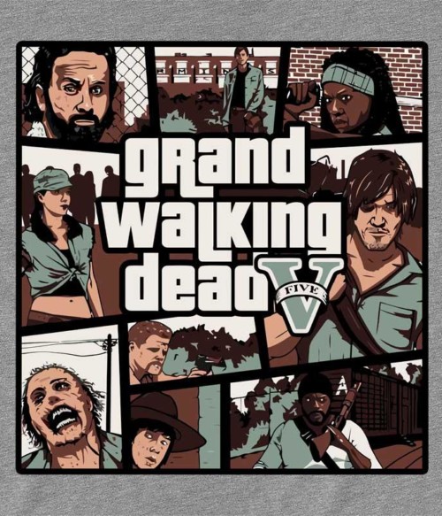 Grand Walking Dead Póló - Ha The Walking Dead rajongó ezeket a pólókat tuti imádni fogod!