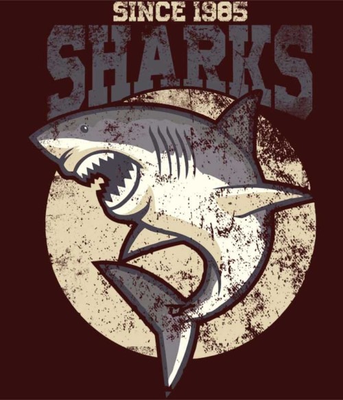 Shark 1985 Póló - Ha Shark rajongó ezeket a pólókat tuti imádni fogod!