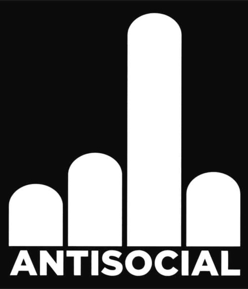 Antisocial fuck you Póló - Ha Antisocial rajongó ezeket a pólókat tuti imádni fogod!