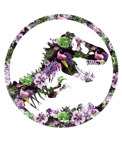 Tropical jurassic logo Póló - Ha Jurassic Park rajongó ezeket a pólókat tuti imádni fogod!