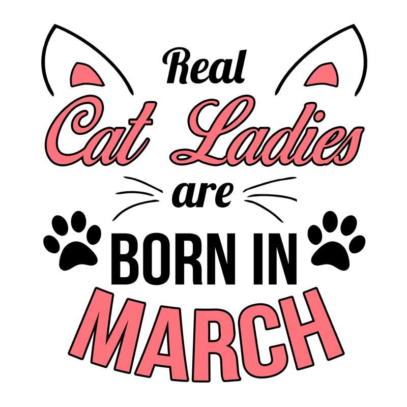 Real cat ladies march