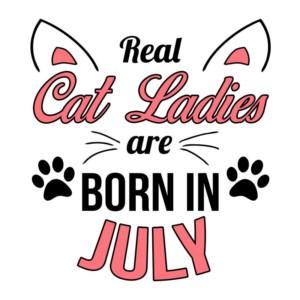 Real cat ladies july - Unisex Farmerkabát