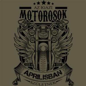 Igazi Motoros Április - Unisex Farmerkabát