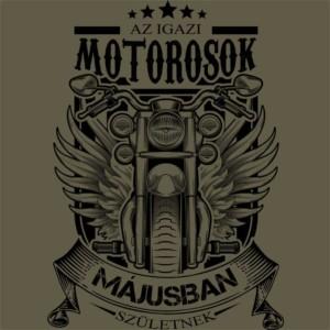 Igazi Motoros Május - Unisex Farmerkabát